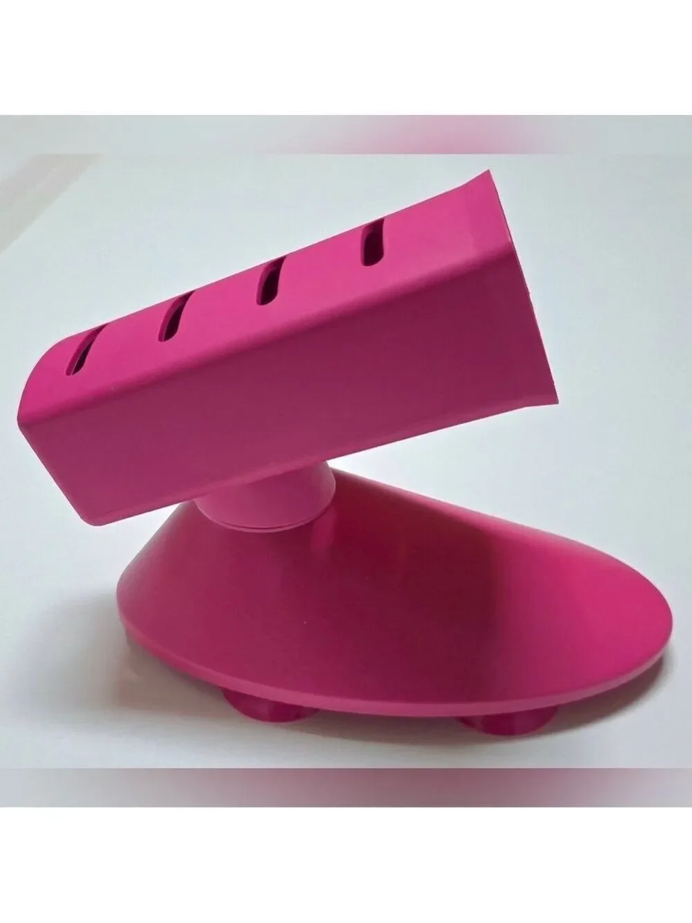 Royale Pro Hot Pink Hair Tool Holder | Curling Iron And Straightener Stand - New